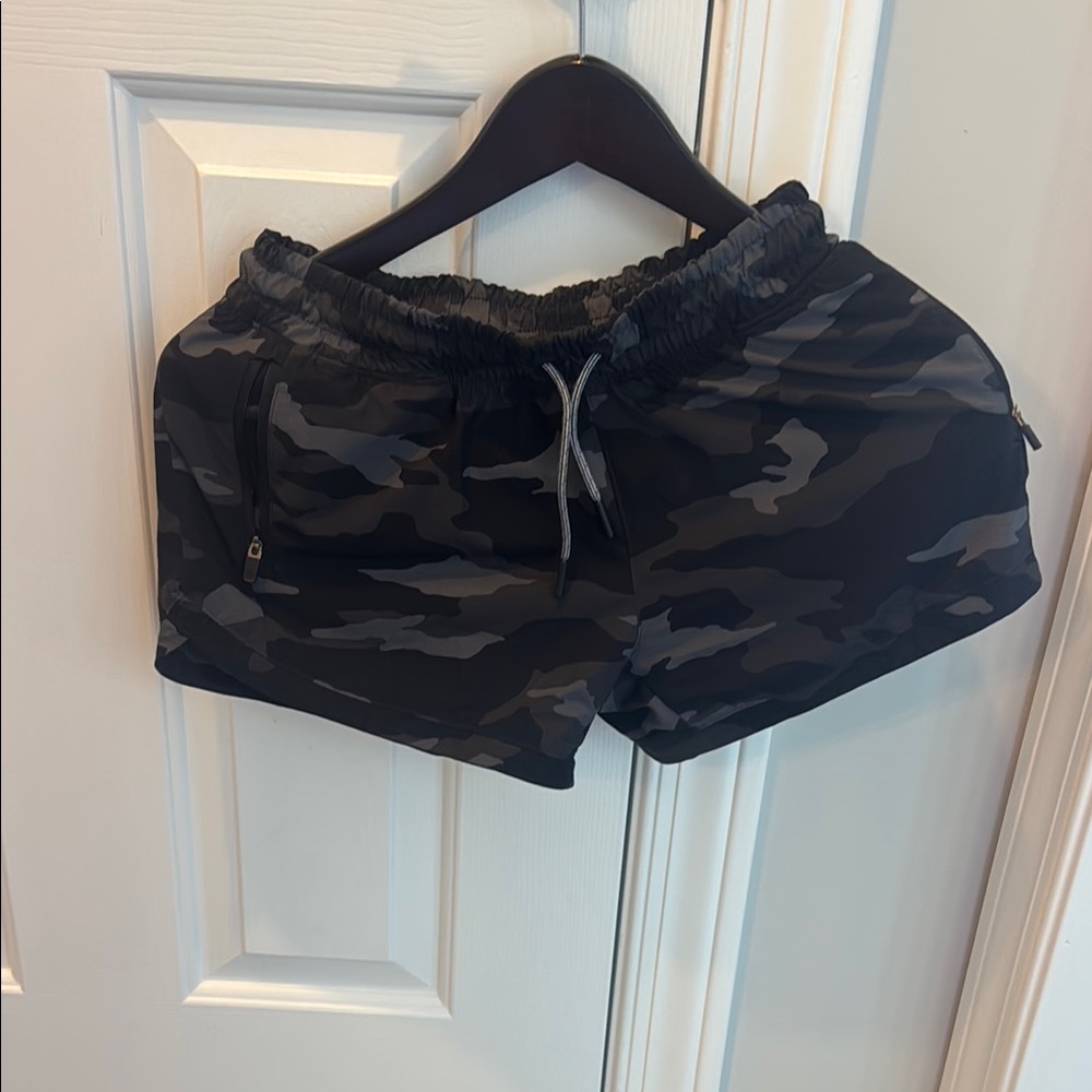 Athleta Black and Gray Performance Shorts